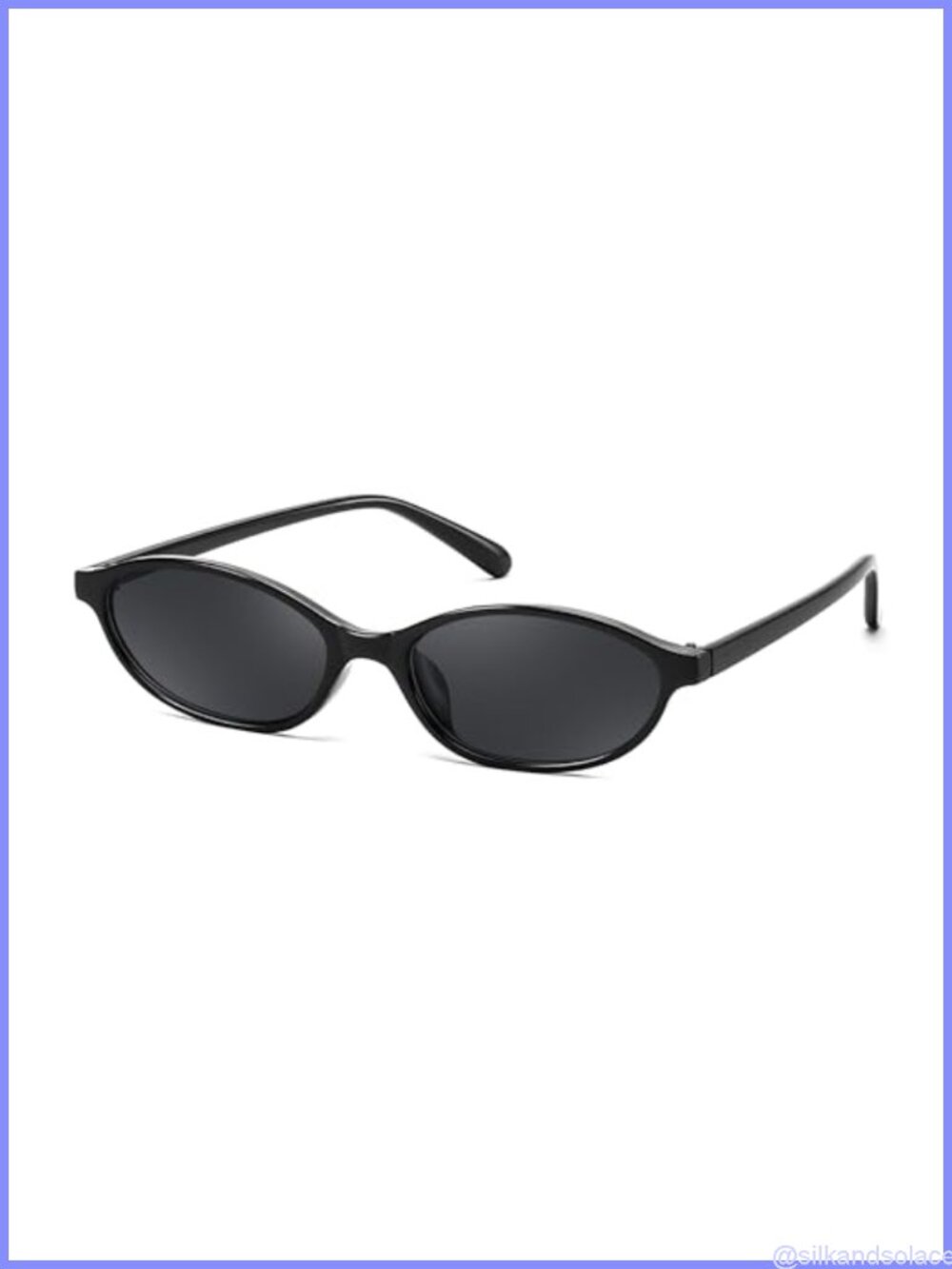 Retro Oval Cat Eye Sunglasses for Women UV400 Full Frame Trendy